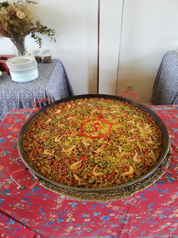 Paella evento corporativo